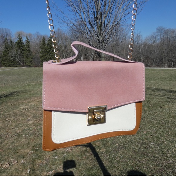 Pink and brown SHEIN purse. - Picture 3 of 5